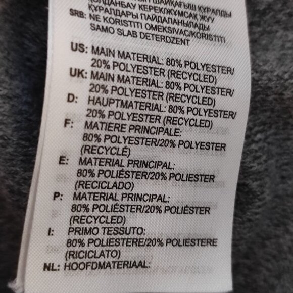 Adidas sweatpants women's size L grey colour with 3 black stripes straight leg - Picture 6 of 14